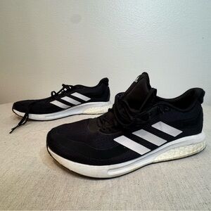 Adidas Men's Black Running Shoes Supernova